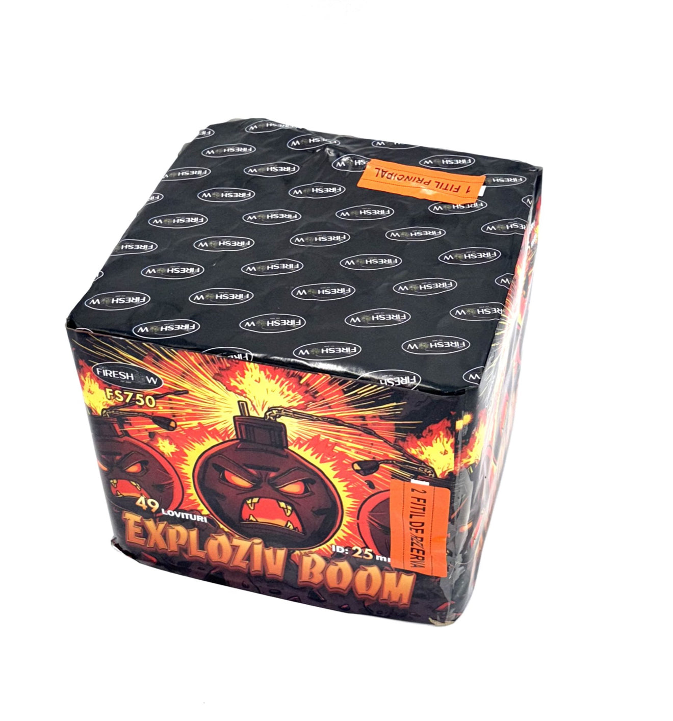 Nou! Baterie EXPLOZIV BOOM 49 focuri 25mm categoria T1