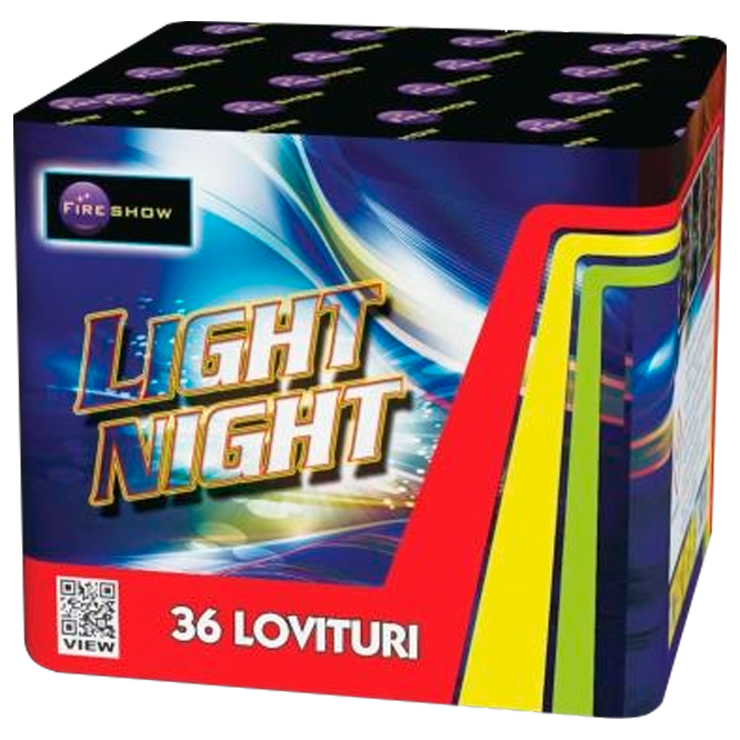 Baterie de artificii 36 focuri 20 mm LIGHT NIGHT