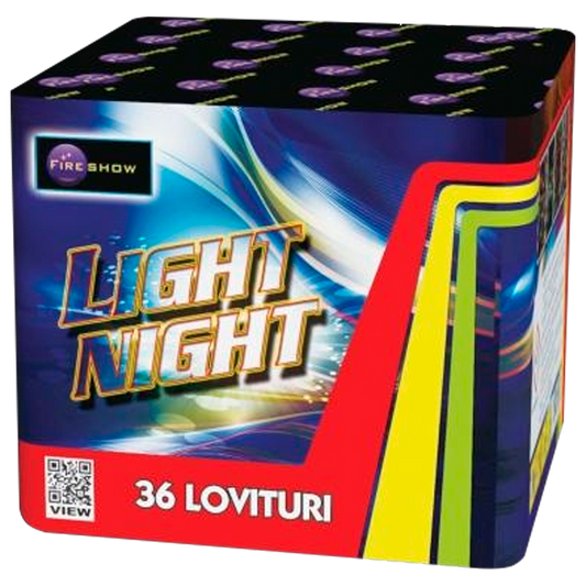 Baterie de artificii 36 focuri 20 mm LIGHT NIGHT